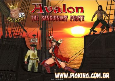 Cerdo Rey Avalon sanguinarias pirata