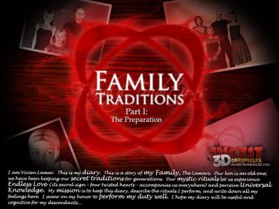 Famiglia tradizioni parte 1- incestdchronicles